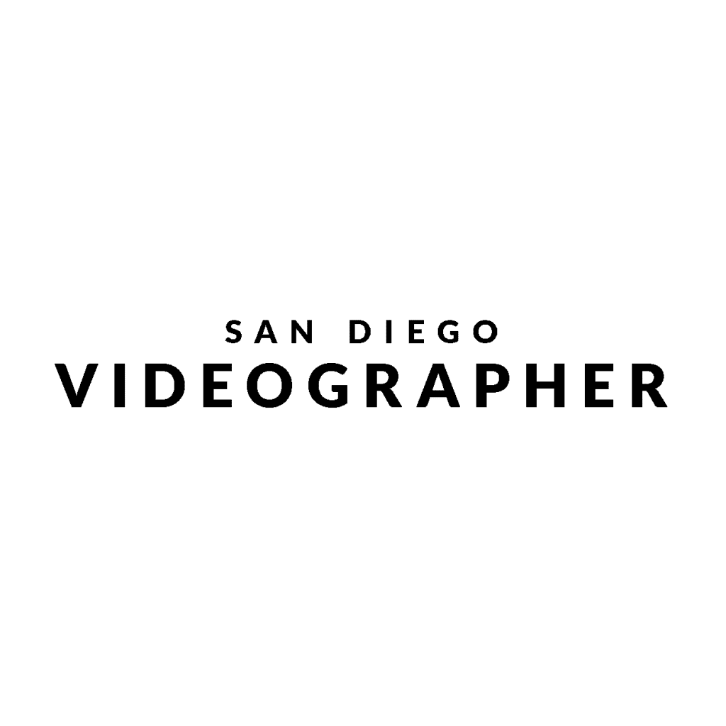 San Diego Videographer Logo Black